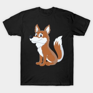 Cartoon Wolf Classic T-Shirt